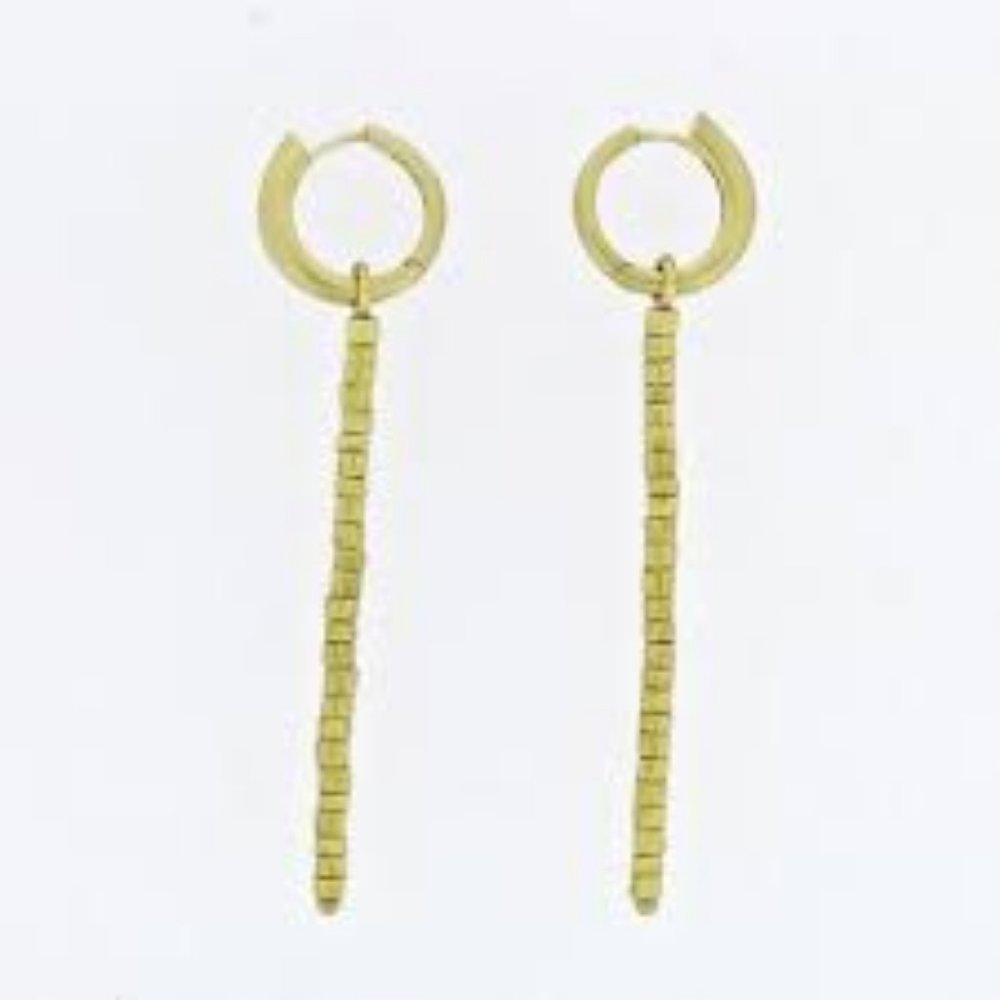 H. Stern 18K Golden Beads Earrings